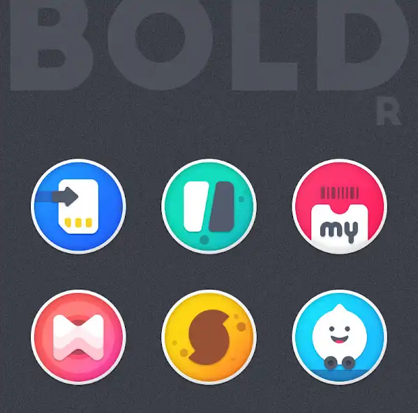 Play Boldr : Icon Pack  and enjoy Boldr : Icon Pack with UptoPlay