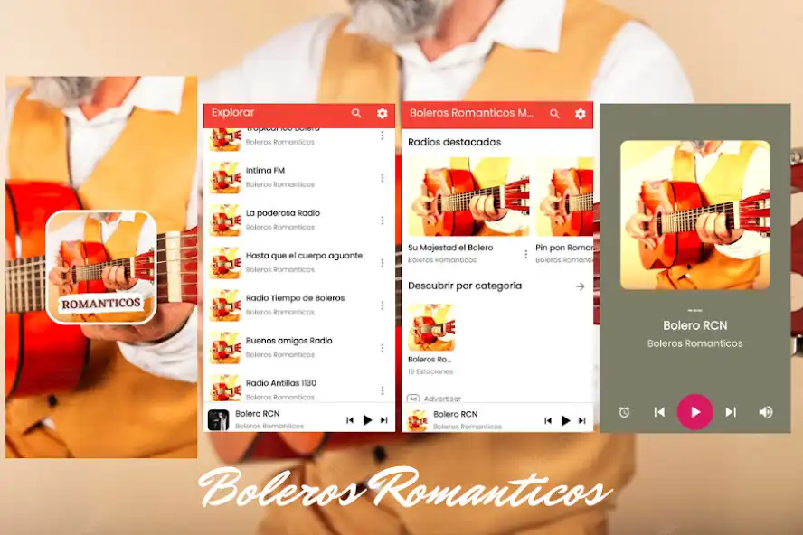 Play Boleros Romanticos Recuerdo  and enjoy Boleros Romanticos Recuerdo with UptoPlay