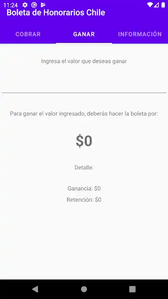 Play Boleta de Honorarios Chile as an online game Boleta de Honorarios Chile with UptoPlay