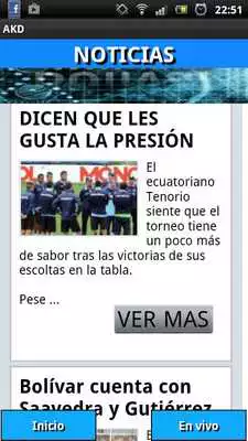 Play Bolivar AKD liga Boliviana