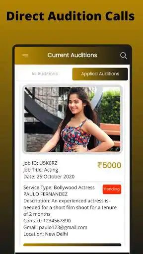 Play Bollywood Auditions - Film and Web Series Casting as an online game Bollywood Auditions - Film and Web Series Casting with UptoPlay