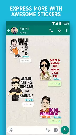 Play Bollywood stickers for whatsapp - WAStickerApps  and enjoy Bollywood stickers for whatsapp - WAStickerApps with UptoPlay