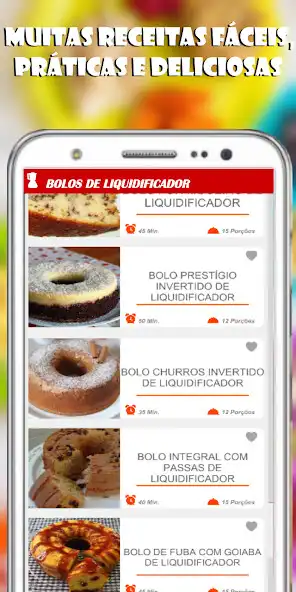 Play Bolos de Liquidificador - Da H  and enjoy Bolos de Liquidificador - Da H with UptoPlay