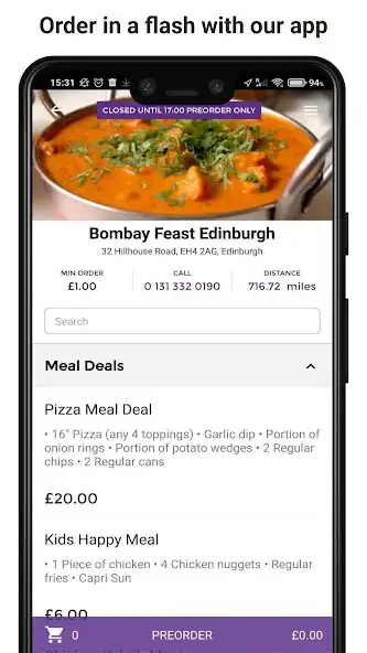 Play Bombay Feast Edinburgh as an online game Bombay Feast Edinburgh with UptoPlay