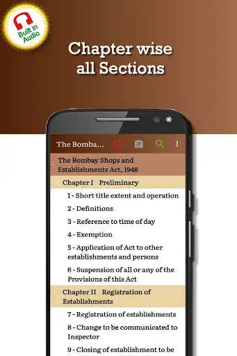 Play APK Bombay Shops and Establishments Act 1948  and enjoy Bombay Shops and Establishments Act 1948 with UptoPlay com.rachittechnology.TheBombayShopsandEstablishmentsAct1948