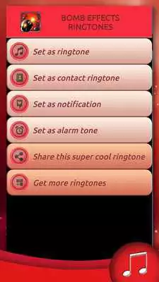 Play Bomb Effects Ringtones