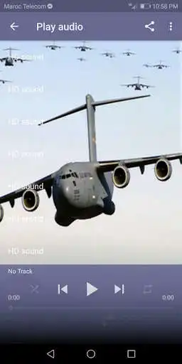 Play Bomber airplane sounds as an online game Bomber airplane sounds with UptoPlay