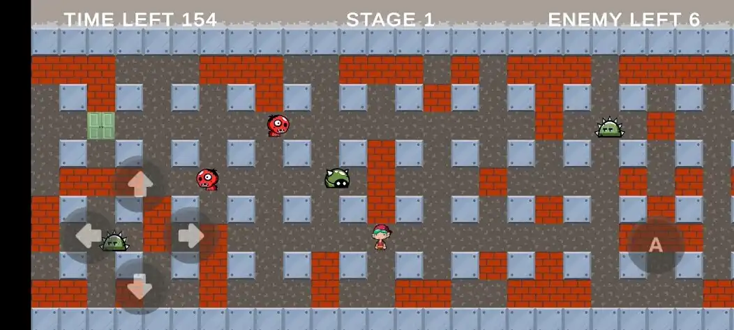 Play Bomber Boy New Level as an online game Bomber Boy New Level with UptoPlay