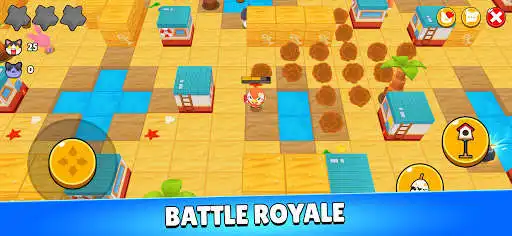 Play Bombergrounds: Battle Royale as an online game Bombergrounds: Battle Royale with UptoPlay