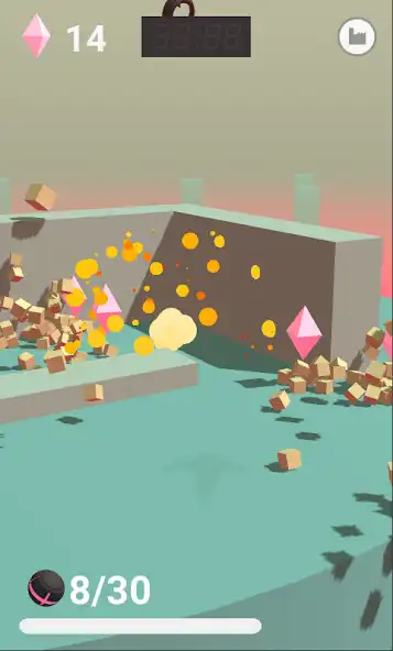 Play Bomb Golf as an online game Bomb Golf with UptoPlay