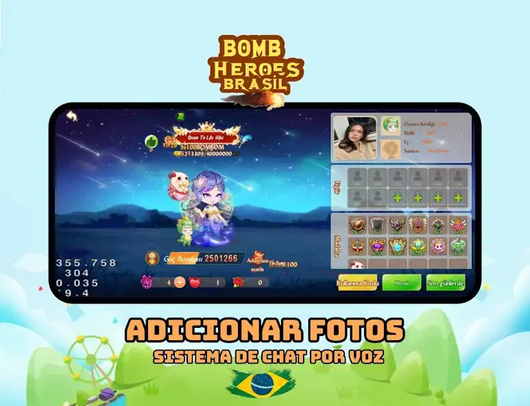Play Bomb Heroes - Brasil as an online game Bomb Heroes - Brasil with UptoPlay