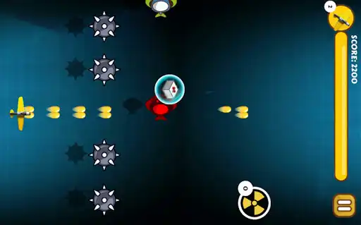Play Bombs War (Space War shooting) as an online game Bombs War (Space War shooting) with UptoPlay