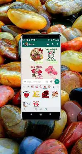 Play Bom dia e boa noite figurinhas animadas  and enjoy Bom dia e boa noite figurinhas animadas with UptoPlay