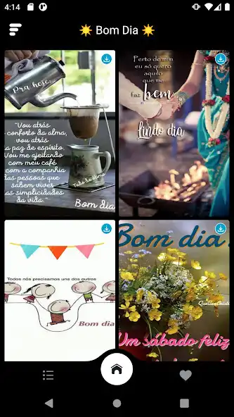 Play Bom dia imagens e frases sem i  and enjoy Bom dia imagens e frases sem i with UptoPlay