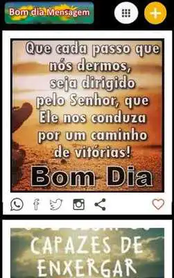 Play Bom dia Mensagem