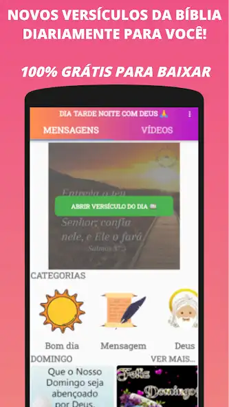 Play Bom Dia Tarde e Noite Com Deus  and enjoy Bom Dia Tarde e Noite Com Deus with UptoPlay