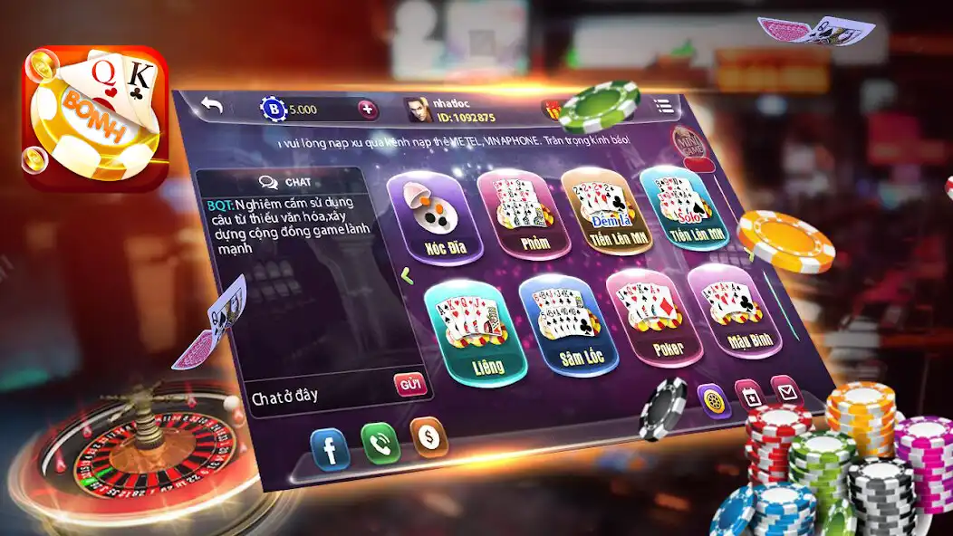 Play BomH Ban Ca Online - Game Bai Doi Thuong  and enjoy BomH Ban Ca Online - Game Bai Doi Thuong with UptoPlay