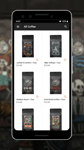 Play Bones Coffee as an online game Bones Coffee with UptoPlay