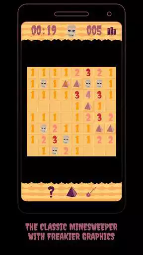 Play BoneSweeper, a minesweeper as an online game BoneSweeper, a minesweeper with UptoPlay