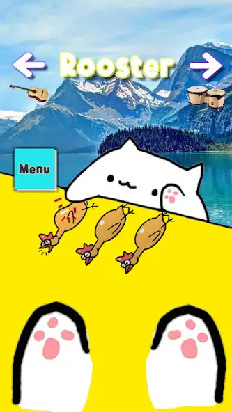 Play Bongo Cat Musical as an online game Bongo Cat Musical with UptoPlay