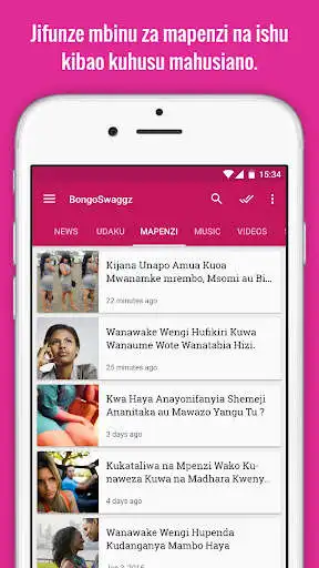 Play BongoSwaggz - Habari na Burudani Tanzania  and enjoy BongoSwaggz - Habari na Burudani Tanzania with UptoPlay