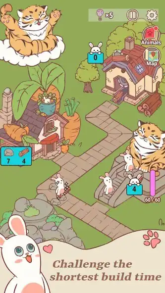 Play Bonny Bunny: World Journey as an online game Bonny Bunny: World Journey with UptoPlay