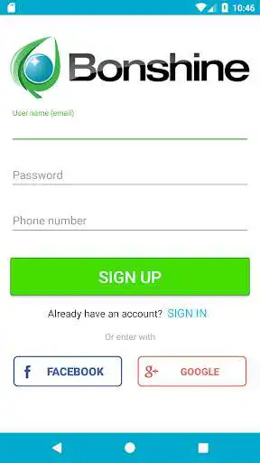 Play Bonshine - cleaning app as an online game Bonshine - cleaning app with UptoPlay