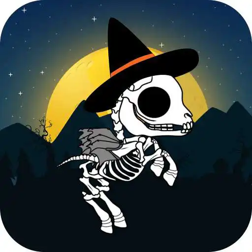 Free play online Bony Pony Scary Run  APK