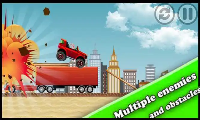 Play booba game car adventure : Blaze monster truks