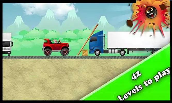 Play booba game car adventure : Blaze monster truks