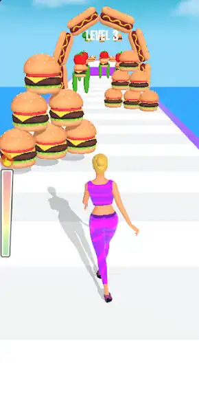 Boobs Race 3D online game with UptoPlay