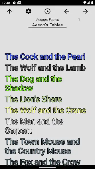 Play Book, Aesops Fables  and enjoy Book, Aesops Fables with UptoPlay