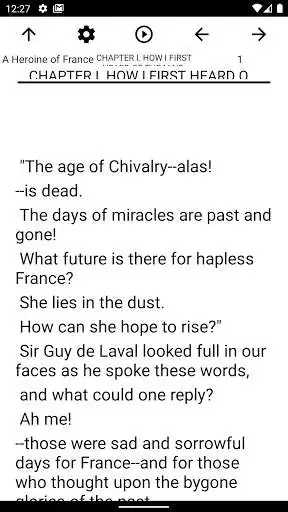 Play Book, A Heroine of France as an online game Book, A Heroine of France with UptoPlay