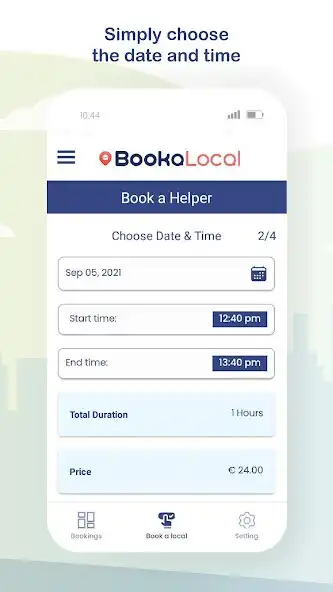 Play Booka Local - get a local to h as an online game Booka Local - get a local to h with UptoPlay
