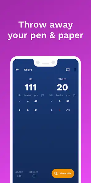 Play Bookbag: The Spades Scorekeeper as an online game Bookbag: The Spades Scorekeeper with UptoPlay
