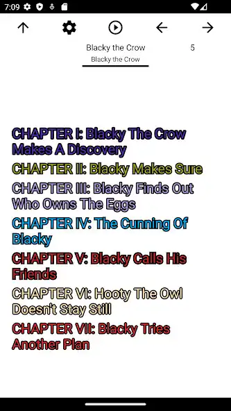 Play Book: Blacky the Crow as an online game Book: Blacky the Crow with UptoPlay