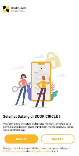 Play Bookcircle as an online game Bookcircle with UptoPlay