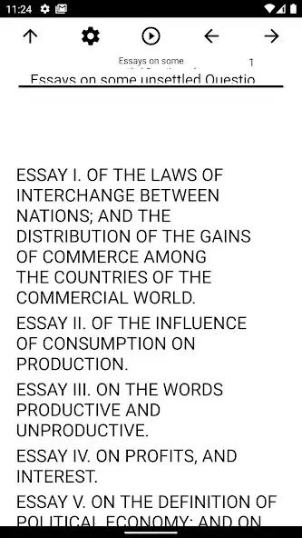 Play Book, Essays on some unsettled Questions of P...  and enjoy Book, Essays on some unsettled Questions of P... with UptoPlay