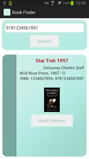 Play Book Finder - ISBN Scanner as an online game Book Finder - ISBN Scanner with UptoPlay