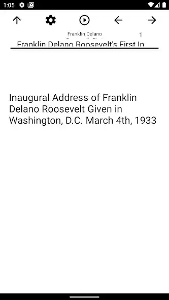 Play Book, Franklin Delano Roosevelts First Inaug...  and enjoy Book, Franklin Delano Roosevelts First Inaug... with UptoPlay