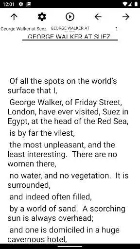 Play Book, George Walker at Suez as an online game Book, George Walker at Suez with UptoPlay