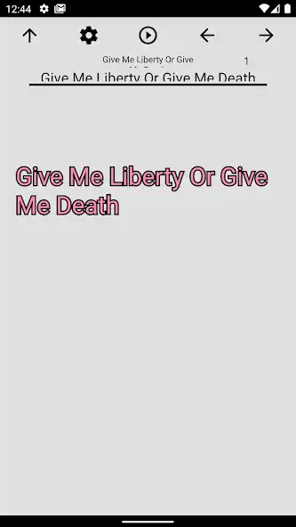 Play Book, Give Me Liberty Or Give Me Death  and enjoy Book, Give Me Liberty Or Give Me Death with UptoPlay