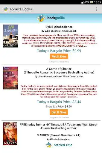 Play BookGorilla: Kindle Book Alert as an online game BookGorilla: Kindle Book Alert with UptoPlay