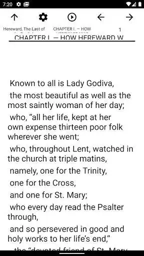 Play Book, Hereward, The Last of the English as an online game Book, Hereward, The Last of the English with UptoPlay