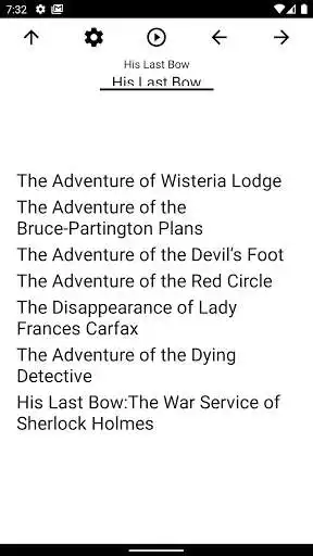 Play Book, His Last Bow  and enjoy Book, His Last Bow with UptoPlay