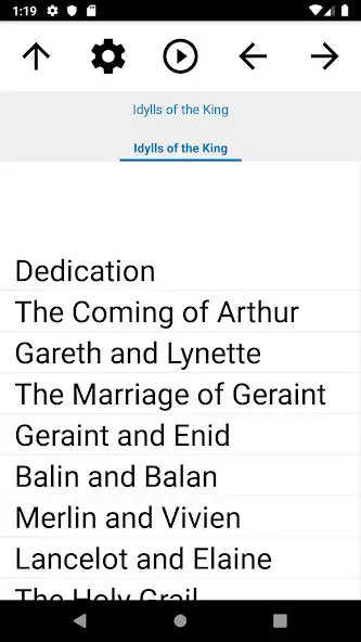 Play Book, Idylls of the King  and enjoy Book, Idylls of the King with UptoPlay