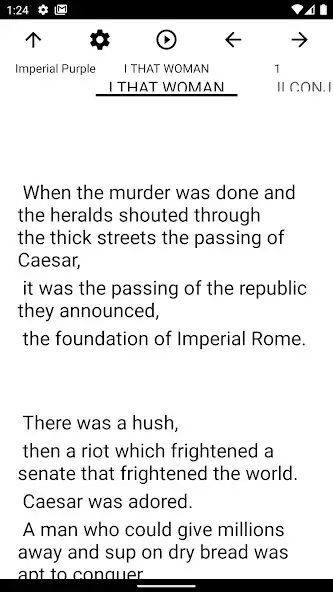 Play Book, Imperial Purple as an online game Book, Imperial Purple with UptoPlay