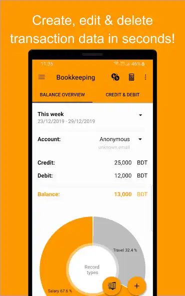 Play Bookkeeper: Track Daily Income  Expenses  and enjoy Bookkeeper: Track Daily Income  Expenses with UptoPlay
