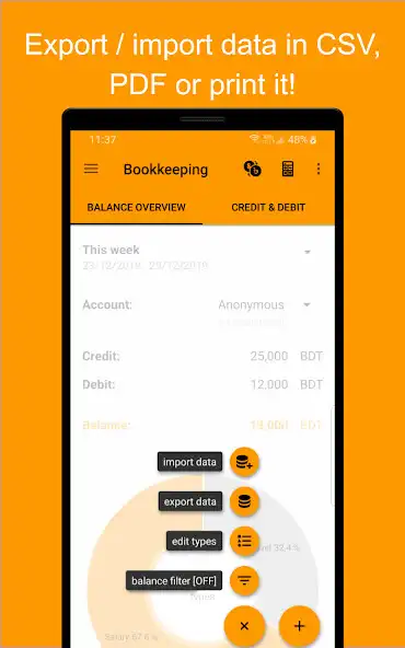 Play Bookkeeper: Track Daily Income  Expenses as an online game Bookkeeper: Track Daily Income  Expenses with UptoPlay