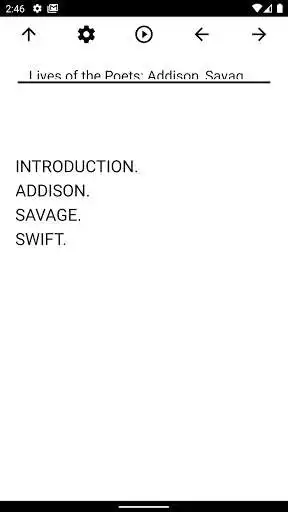 Play Book, Lives of the Poets: Addison, Savage, an...  and enjoy Book, Lives of the Poets: Addison, Savage, an... with UptoPlay